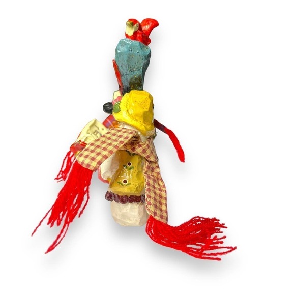 Kurt Adler Snowtown Figurine Snowfolk Loving Couple & Kid Snowmen - Picture 5 of 13